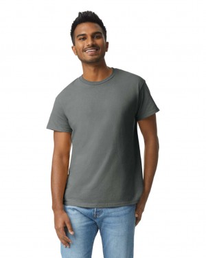 Charcoal Men's Gildan 2000 T-Shirts | RBLO62438