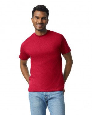 Cherry Red Men's Gildan 2000 T-Shirts | ZAFP30567