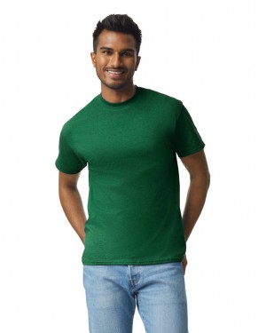 Forest Green Men's Gildan 2000 T-Shirts | URWM56087