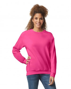 Heliconia Women's Gildan 18000 Crewneck Sweatshirt | XVPN41038