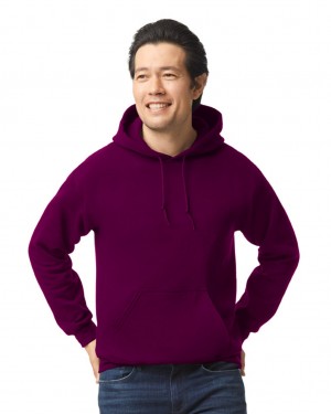 Maroon Men's Gildan 18500 Hoodie | VCPT15097