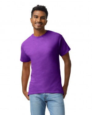 Purple Men's Gildan 2000 T-Shirts | ZJWO56487