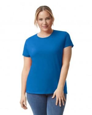 Royal Women's Gildan 880 T-Shirts | NWQG34062