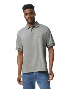 Sport Grey Men's Gildan 8800 Polo | FLGT80243