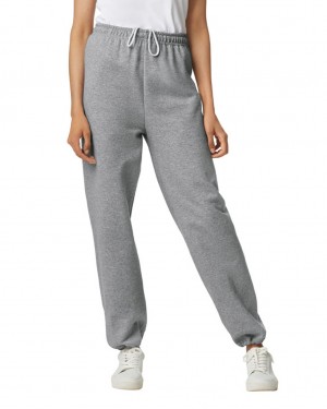 Sport Grey Women's Gildan 18200 Sweatpants | OXVN83267