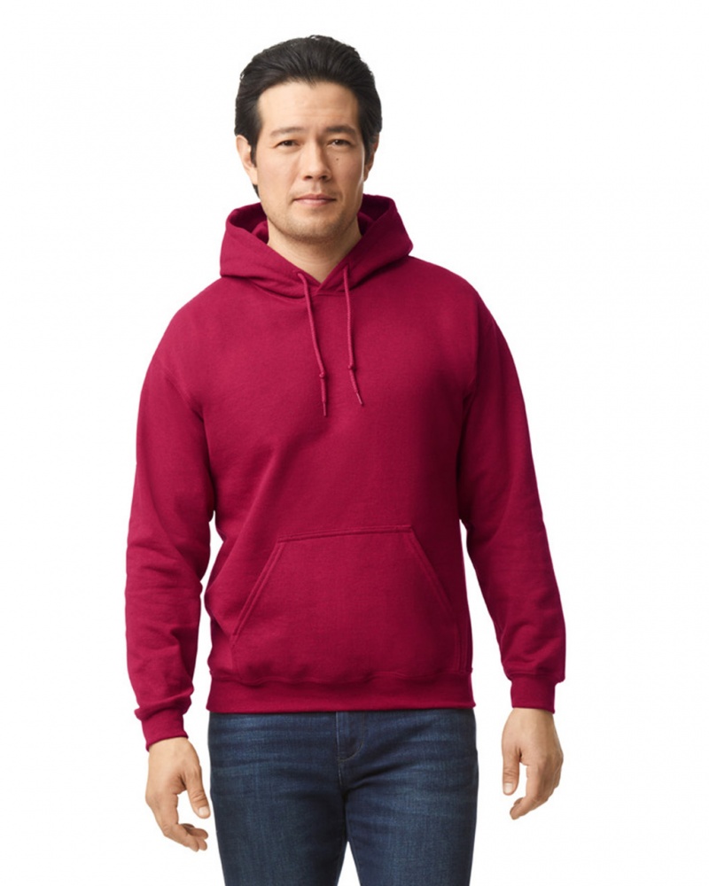 Antique Cherry Red Men\'s Gildan 18500 Hoodie | ZHNF59376