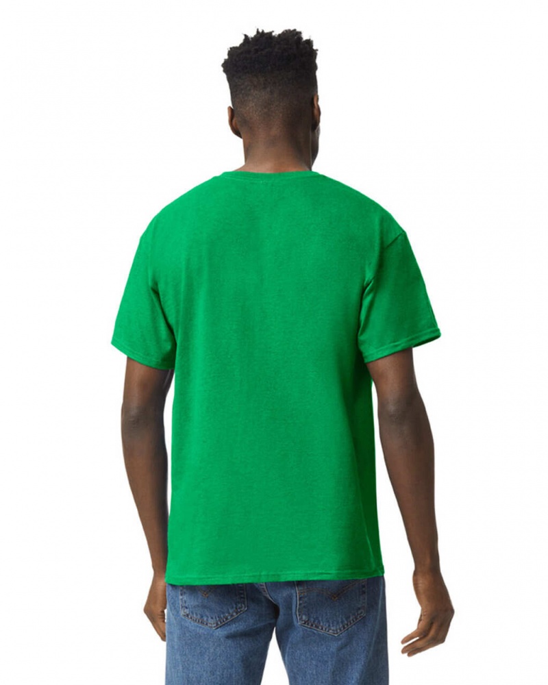 Antique Irish Green Men's Gildan 5000 T-Shirts | MCBS39182