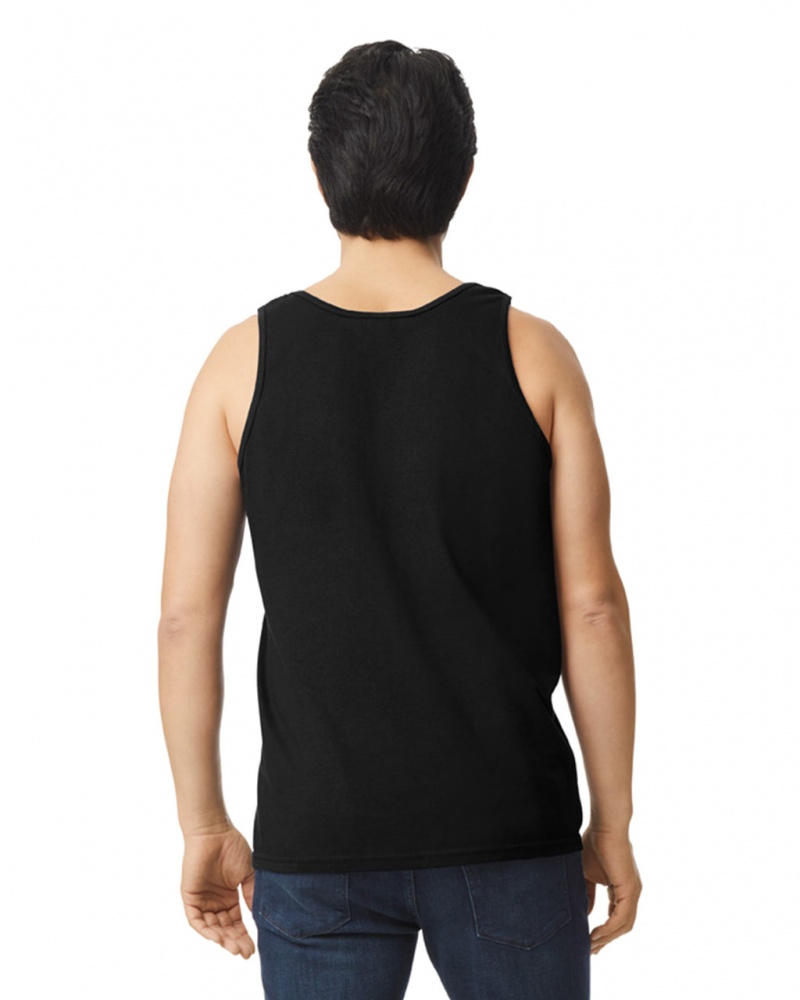 Black Men's Gildan 2200 Tanks | OVRB84275