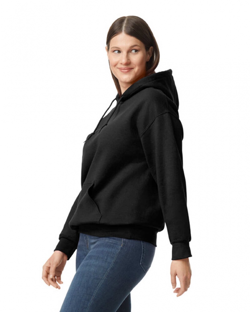 Black Women's Gildan 12500 Hoodie | KXFR60475