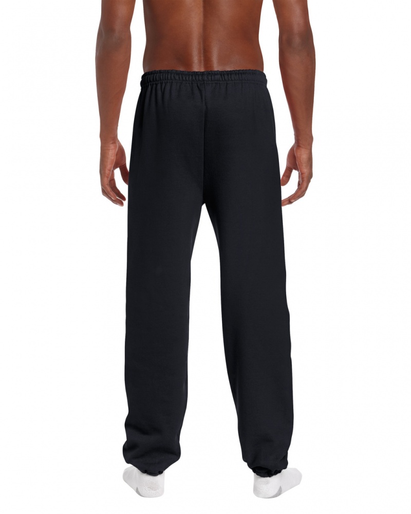 Black Women's Gildan 18200 Sweatpants | CMRY17240