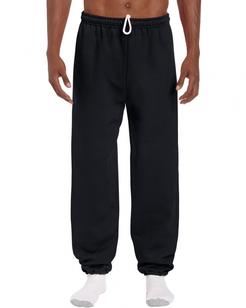 Black Women\'s Gildan 18200 Sweatpants | CMRY17240