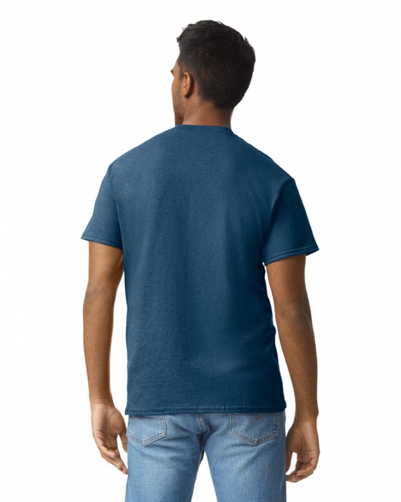 Blue Dask Men's Gildan 2000 T-Shirts | CIWT37094