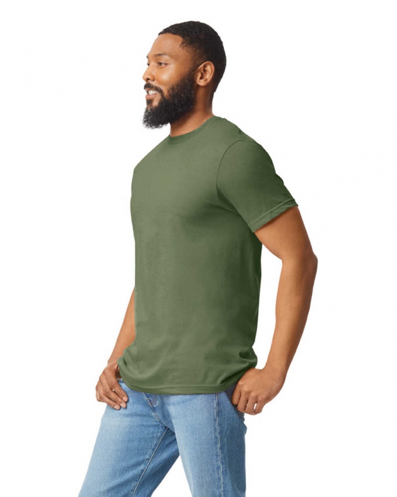 Cactus Men's Gildan 67000 CVC T-Shirts | BLVZ34967