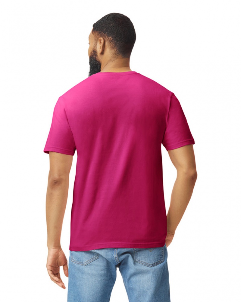 Cardinal Red Men's Gildan 64000 T-Shirts | PVKB12784