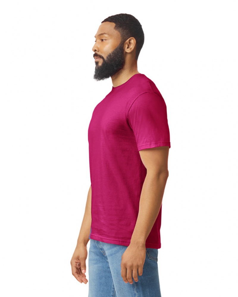 Cardinal Red Men's Gildan 64000 T-Shirts | PVKB12784