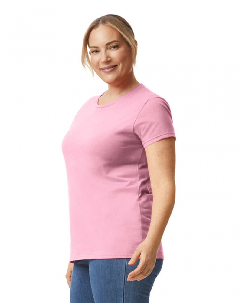 Charity Pink Women's Gildan 880 T-Shirts | HCTN60472