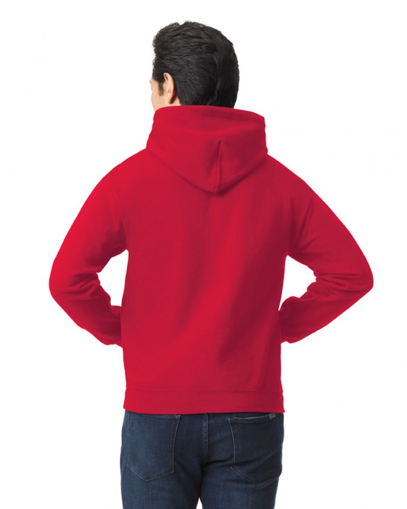 Cherry Red Men's Gildan 18500 Hoodie | JSUI20167