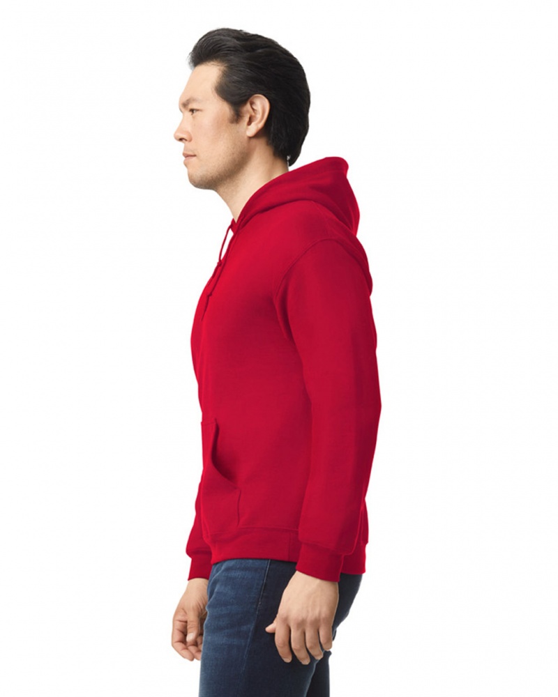 Cherry Red Men's Gildan 18500 Hoodie | JSUI20167