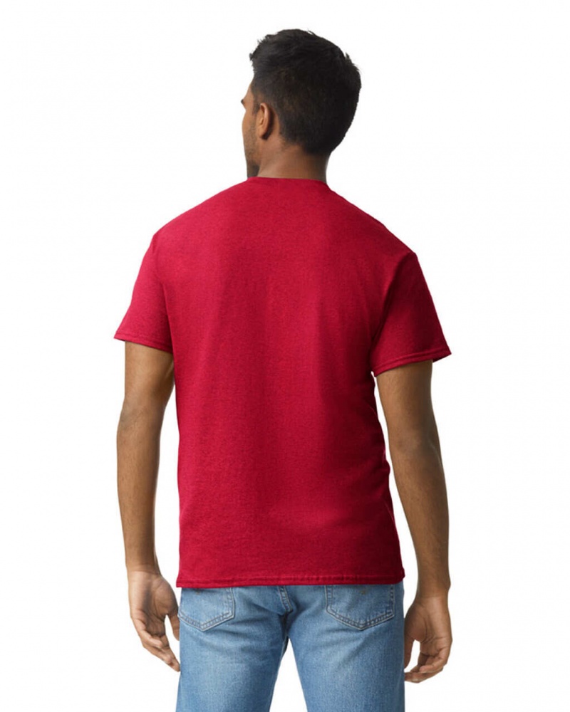 Cherry Red Men's Gildan 2000 T-Shirts | ZAFP30567