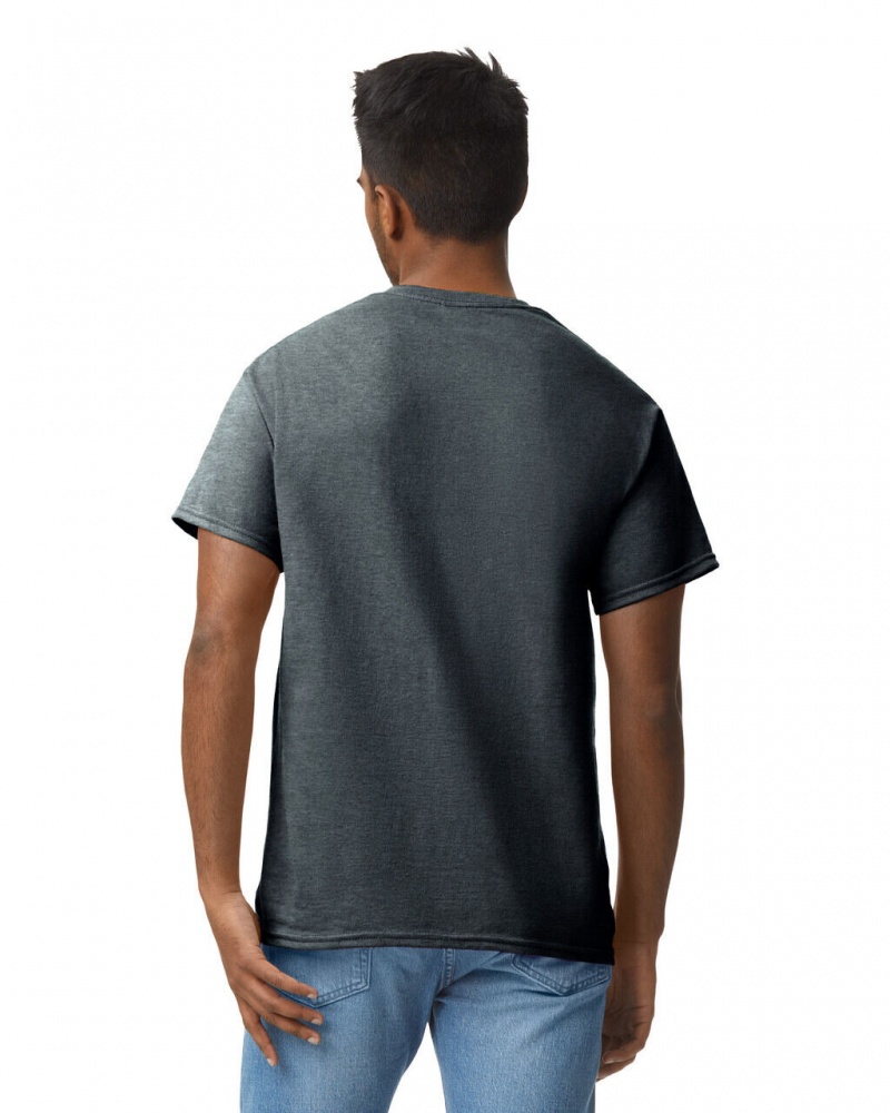 Dark Heather Men's Gildan 2000 T-Shirts | WDMP93480