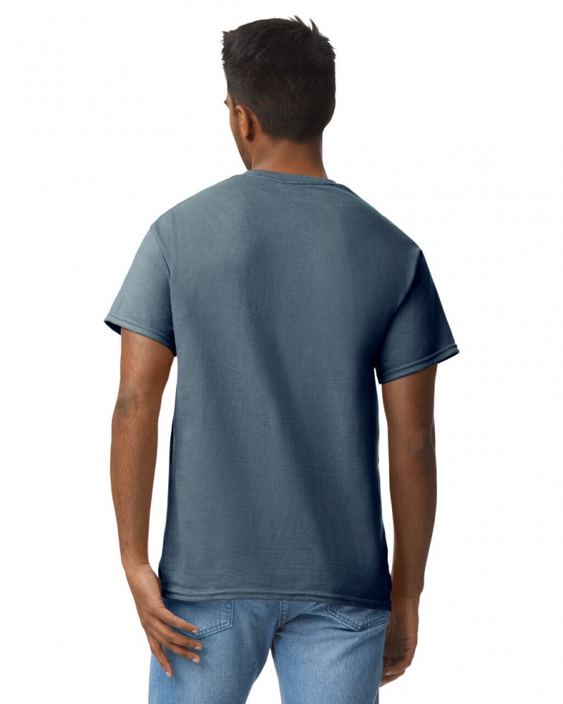 Heather Navy Men's Gildan 2000 T-Shirts | LRET71985