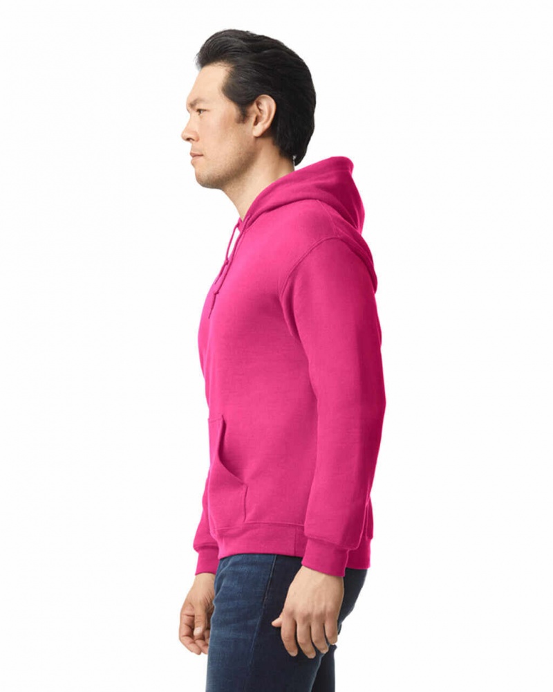 Heliconia Men's Gildan 18500 Hoodie Sweatshirt | UEKW36027