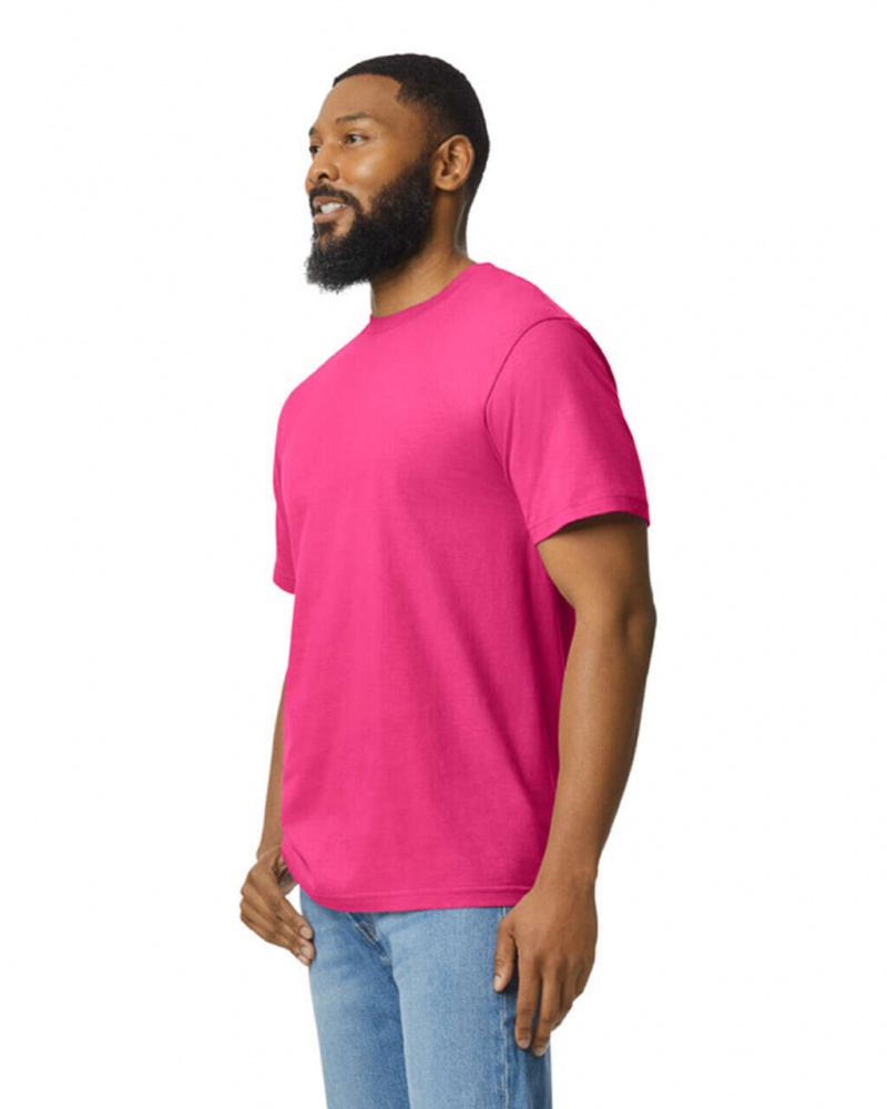 Heliconia Men's Gildan 65000 Midweight T-Shirts | LAQM45269