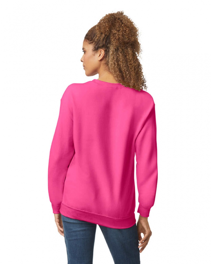 Heliconia Women's Gildan 18000 Crewneck Sweatshirt | XVPN41038