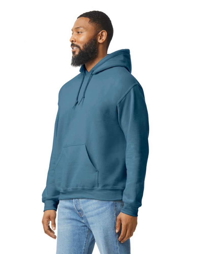 Indigo Blue Men's Gildan 18500 Hoodie | VRCE69041