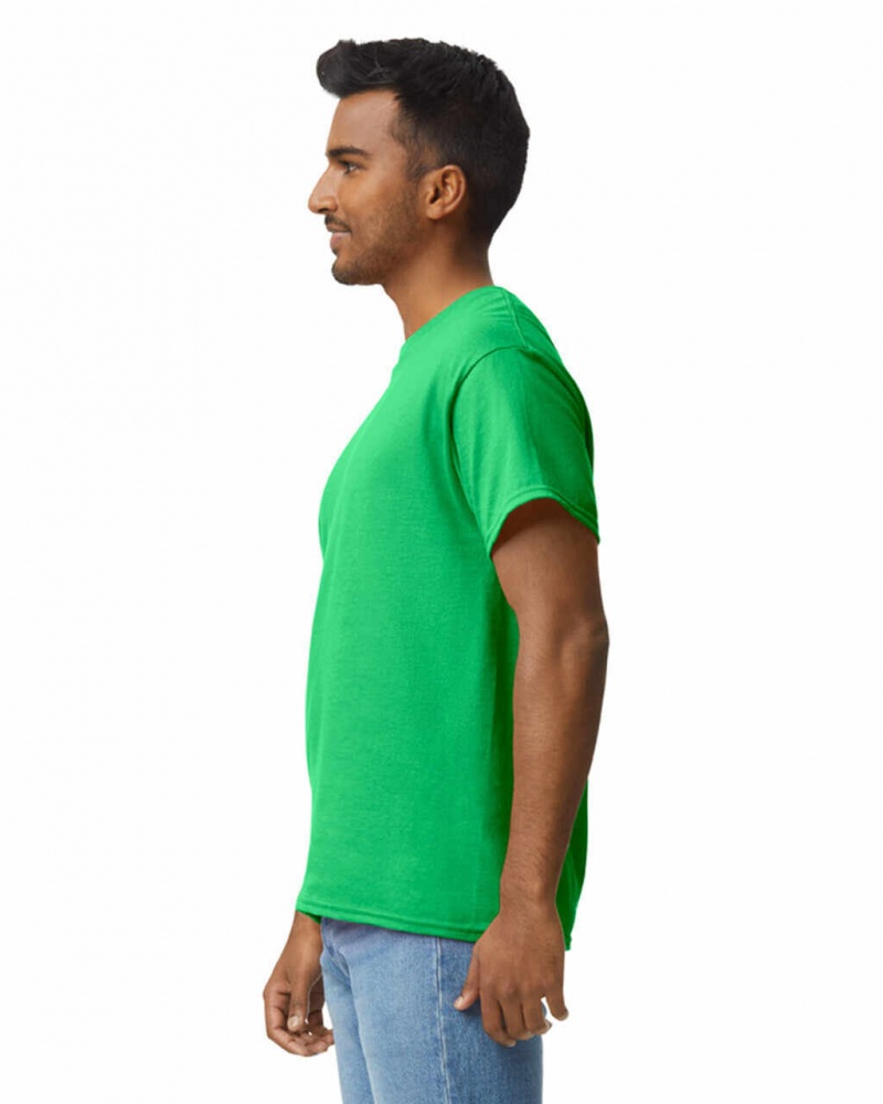 Iris Green Men's Gildan 2000 T-Shirts | EAOX10487