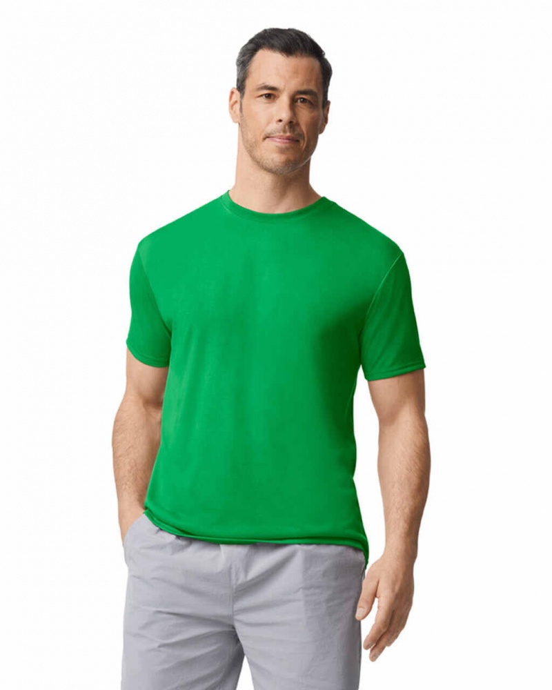 Irish Green Men\'s Gildan 42000 T-Shirts | ZVKF78451