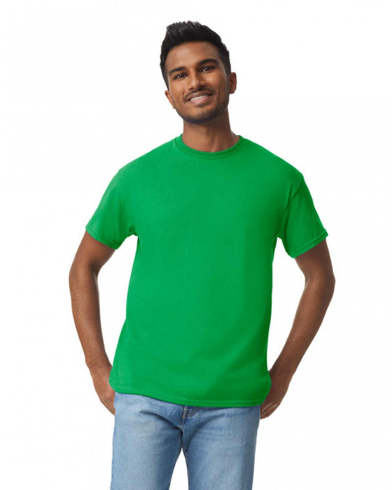 Irish Green Men\'s Gildan 5000 T-Shirts | FUAQ24871