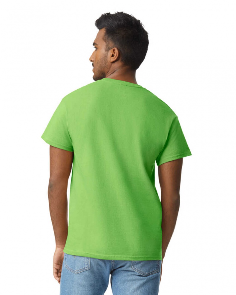 Lime Men's Gildan 2000 T-Shirts | XCKE37085