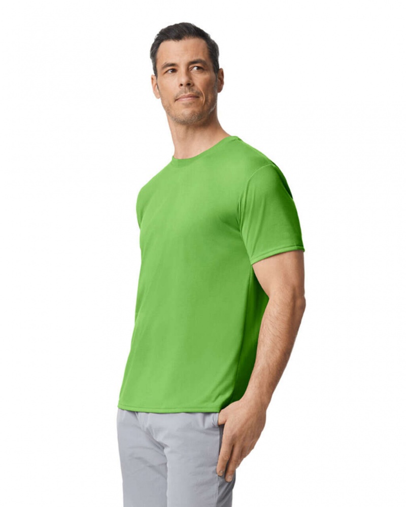 Lime Men's Gildan 42000 T-Shirts | MZHJ54017