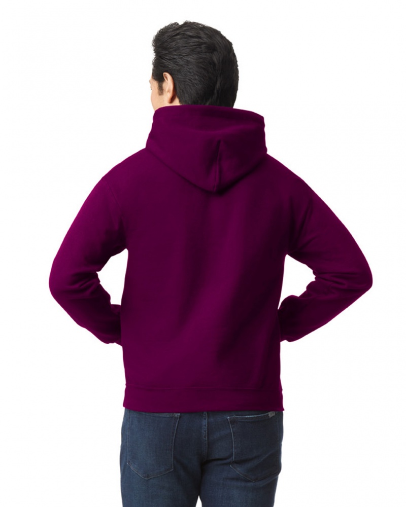 Maroon Men's Gildan 18500 Hoodie | VCPT15097