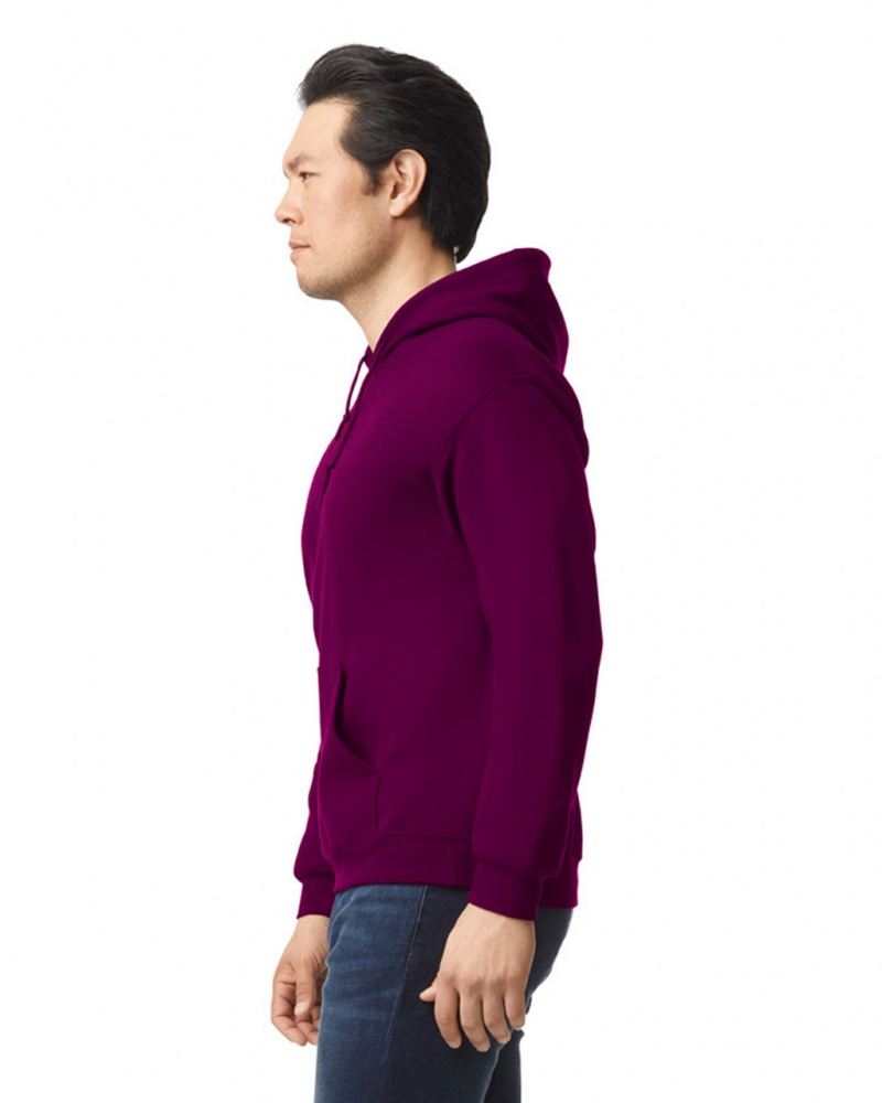 Maroon Men's Gildan 18500 Hoodie | VCPT15097