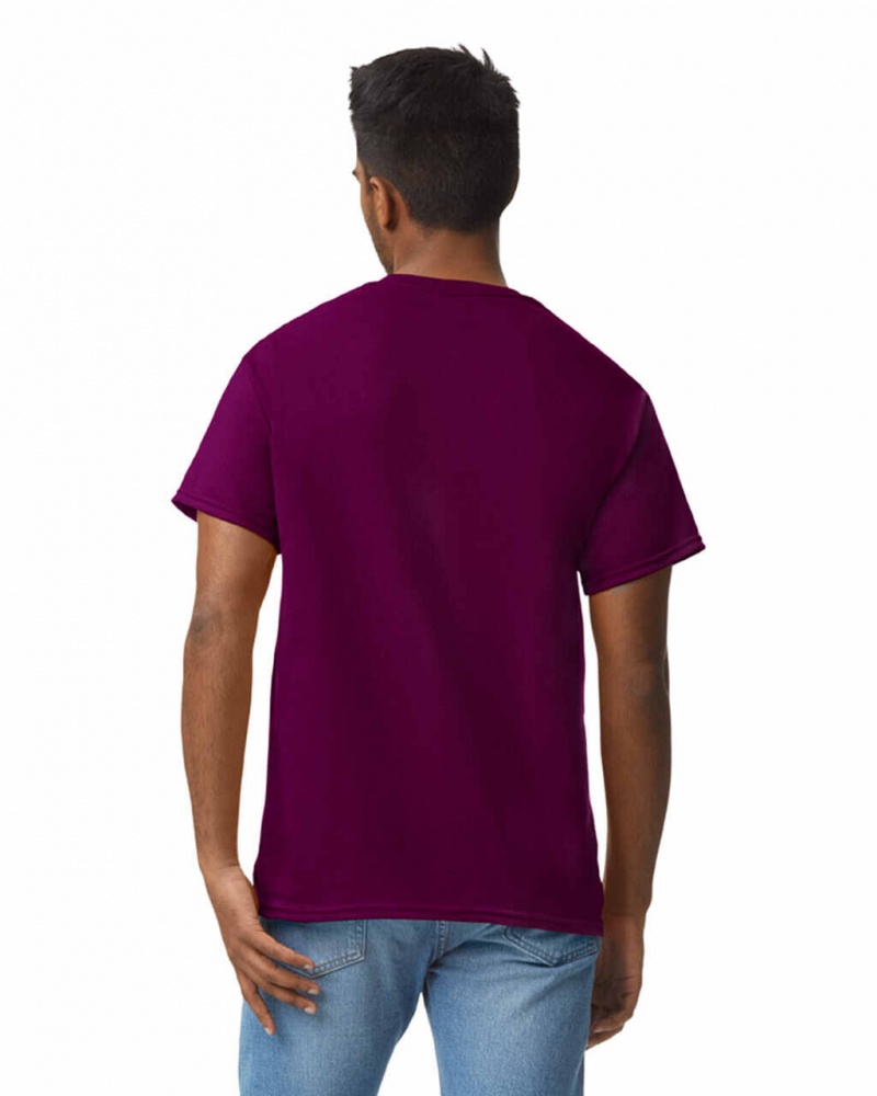 Maroon Men's Gildan 2000 T-Shirts | NYEW07169