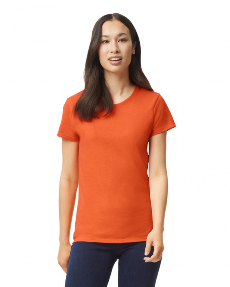 Orange Women's Gildan 5000L T-Shirts | APLD45618