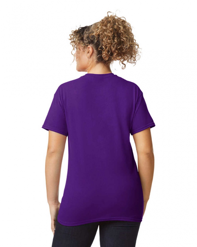 Purple Women's Gildan 8000 T-Shirts | KHRZ21689