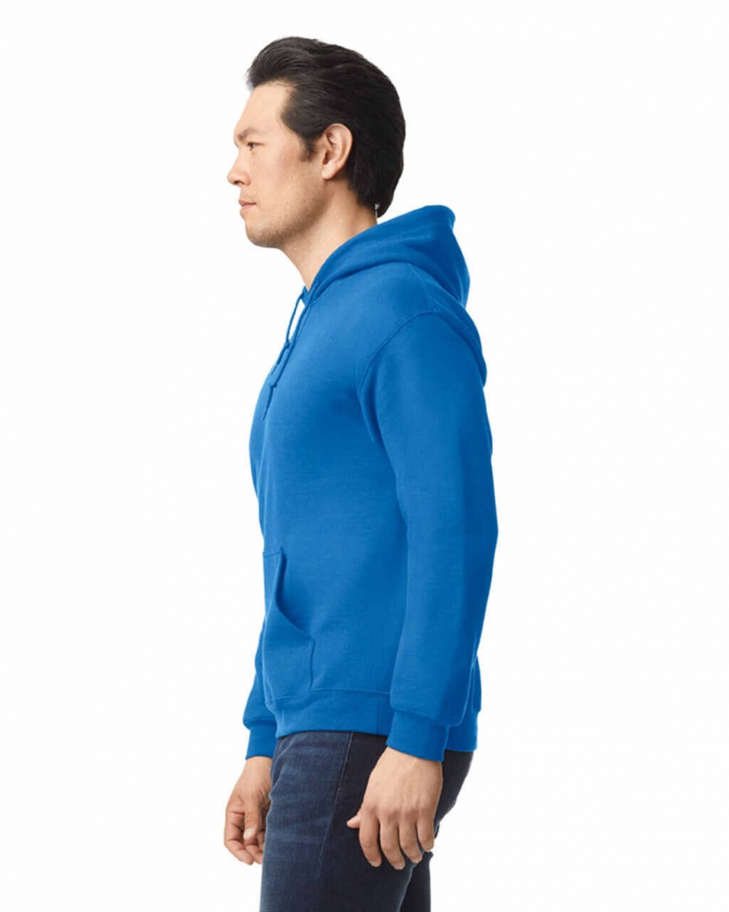 Royal Men's Gildan 18500 Hoodie Sweatshirt | IQJS38902