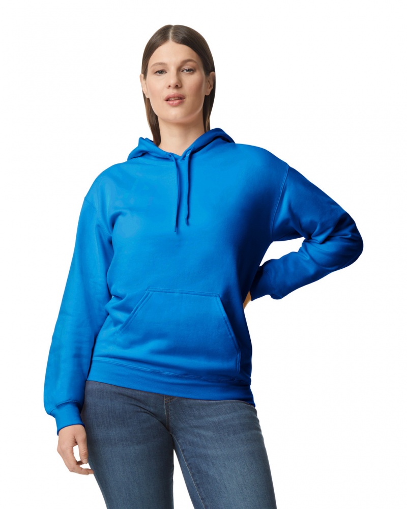 Royal Women\'s Gildan SF500 Midweight Fleece Hoodie | OWZP98013