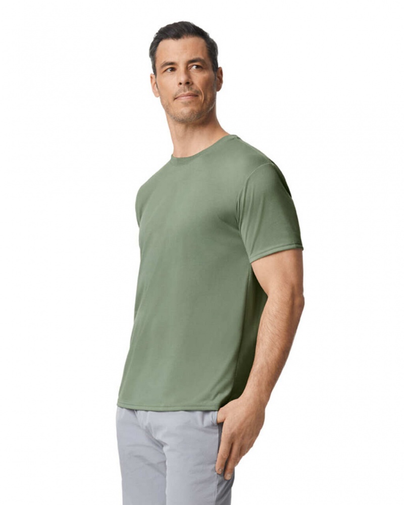 Sage Men's Gildan 42000 T-Shirts | HRBM32475