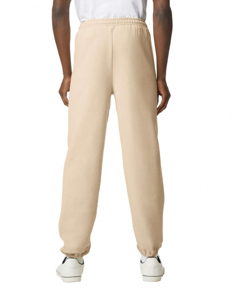 Sand Women's Gildan 18200 Sweatpants | VEMF47102