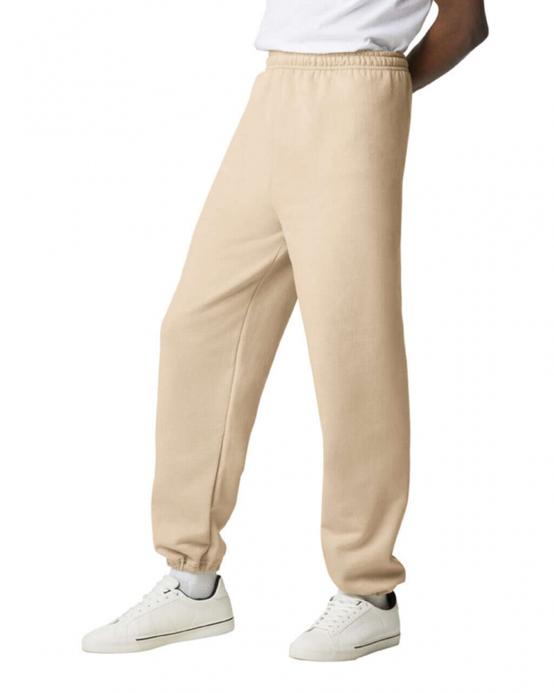 Sand Women's Gildan 18200 Sweatpants | VEMF47102