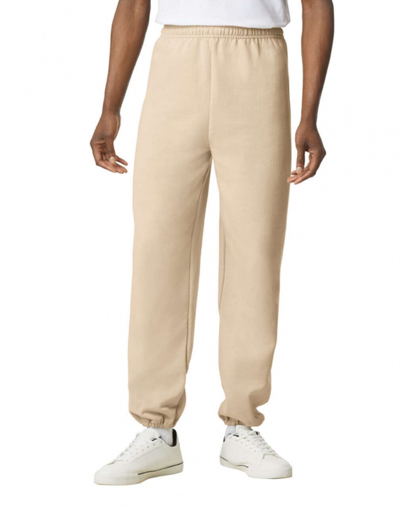 Sand Women's Gildan 18200 Sweatpants | VEMF47102