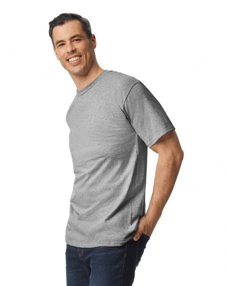 Sport Grey Men's Gildan 2000T Tall T-Shirts | WVYE84573