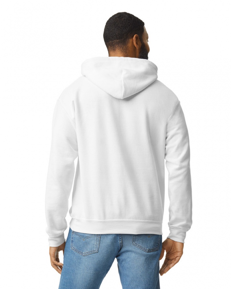 White Men's Gildan 18500 Hoodie | WMZF16428