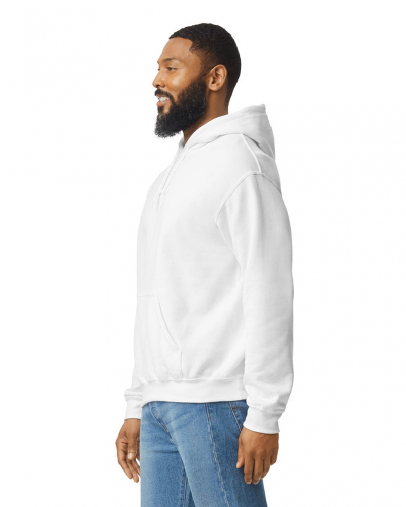 White Men's Gildan 18500 Hoodie | WMZF16428